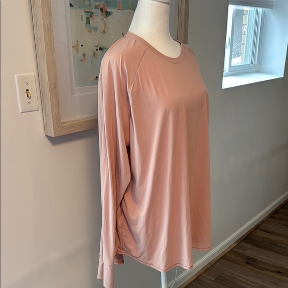 Eddie Bauer Women's Pink Long Sleeve Performance Tee Size 2XL - Picture 5 of 9